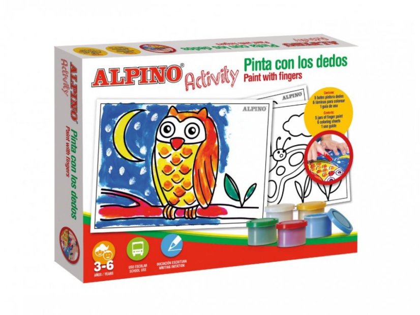 Alpino Activity malování prstem