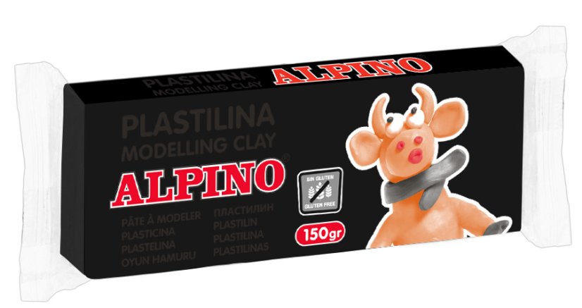DP00007901 01 1 pastilla plastilina 150 grs. negro