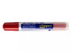 Clipper Popisovač na tabulu bez zápachu 1ks červená