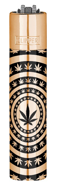 leaves pattern rose gold