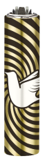 1ks CLIPPER® Metal Cover Peace Symbols 4
