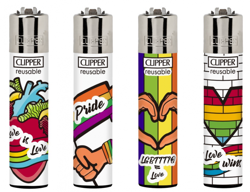 4ks CLIPPER® Rainbow Pride