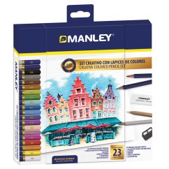 Manley Kreatívny set ceruziek 23ks