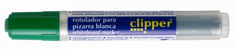 PP0018 02 'Caja 12 rotuladores Liquid sin olor, verde