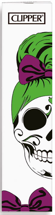 3714 clipper pin up skulls 4 papieriky king size simple set s filtrami
