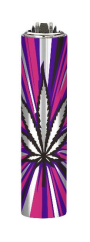 CLIPPER® zapaľovač 1 ks –Fresh Grass 3 | plniteľné FCP22RH Metal Cover