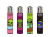 CLIPPER® zapaľovače 4 ks – Cosmo Crazy 3 | plniteľné CP11 veľké