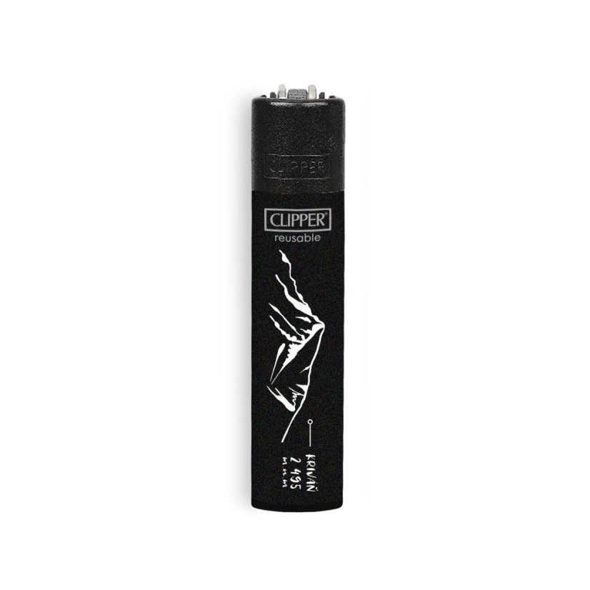 4ks CLIPPER® Slovenské štíty Čierne