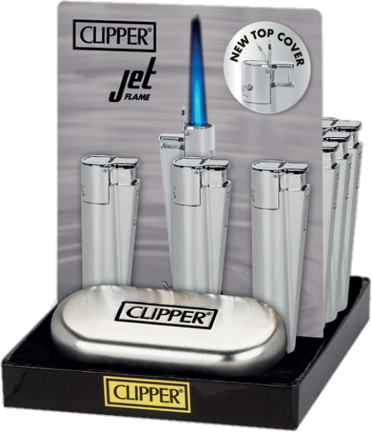 1ks CLIPPER® CMKJ11RH Silver Jet (matný)