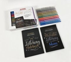 Alpino Color Experience metalický set na ručné písmo