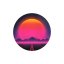 Wingman silikónový létající talíř (Motív 80's Sunset)