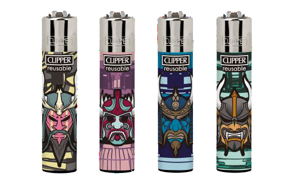 4ks CLIPPER® Samurai Masks