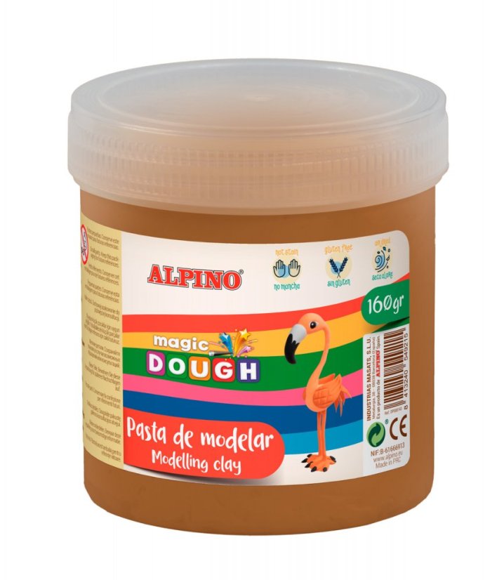 DP000149 01 Bote Magic Dough 160 grs. marrón