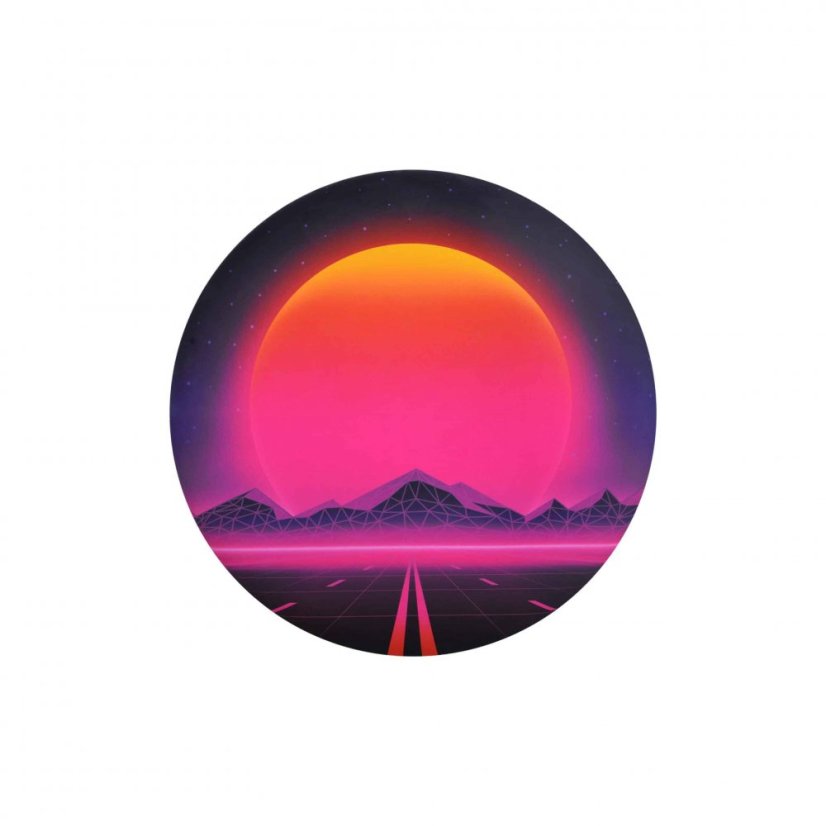 Wingman silikónový létající talíř (Motív 80's Sunset)