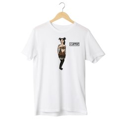 UNISEX Tričko Dirty Wild CLIPPER® Biele