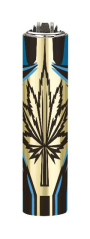 CLIPPER® zapaľovač 1 ks – Fresh Grass 2 | plniteľné FCP22RH Metal Cover