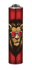 CLIPPER® zapaľovač 1 ks – Cool Animals 2 | plniteľné FCP22RH Metal Cover
