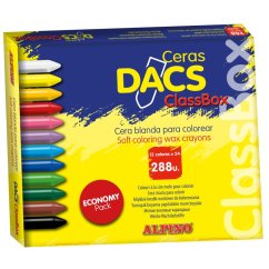 DA000050 01 (Mediano) Economy pack ceras Dacs 288 unid. (24 unid. x 12 color)
