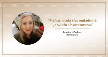 Pleť sa mi zdá viac omladnutá, je svieža a hydratovaná