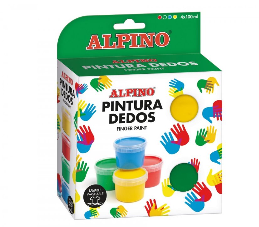 DD020104 01 Estuche 4x100 ml pintura dedos
