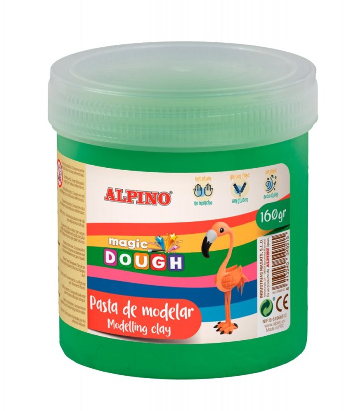 DP000147 01 Bote Magic Dough 160 grs. verde