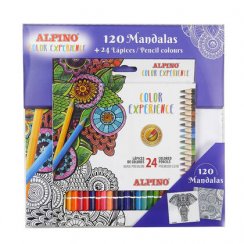 120 mandalas a 24 ceruziek color experience