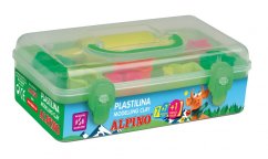 DP000055 01 Kit plastilina Alpino 7 col. 90 grs.7 herramientas rodillo