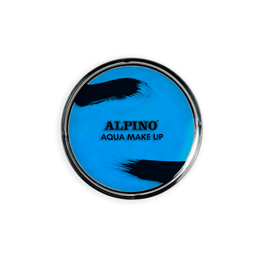 Alpino Make Up - AQUA Compact - modrá 14g.