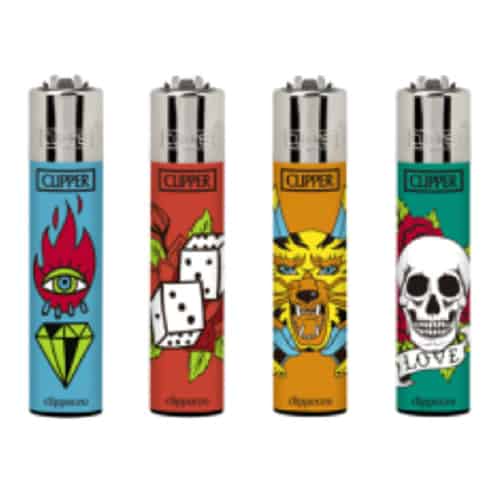 2337 4ks clipper skulls tattoo 1