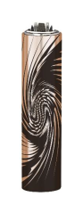 CLIPPER® zapaľovač 1 ks – Psychodellic Pattern 3 | plniteľné FCP22RH Metal Cover